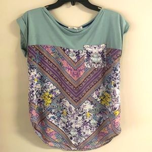 Colorful casual top